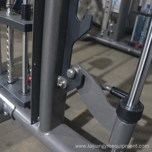 Commercial smith machine squat rack multi functional machine